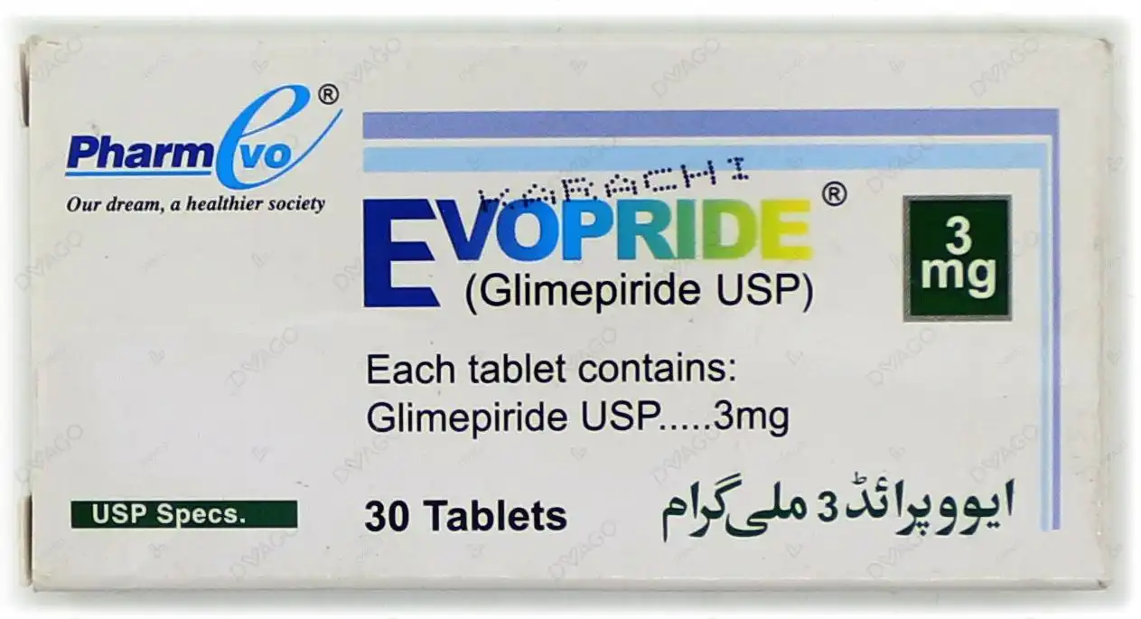 Evopride Tablets 3mg